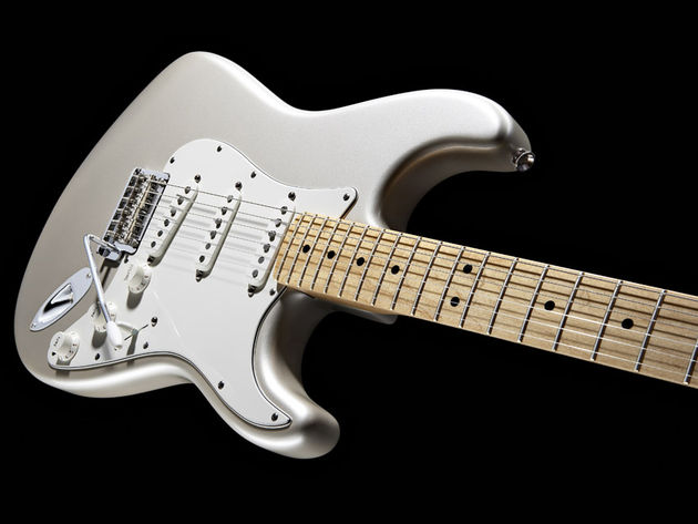 blank The new American Standard Stratocaster in Blizzard Pearl